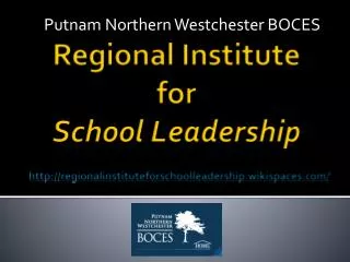 Putnam Northern Westchester BOCES