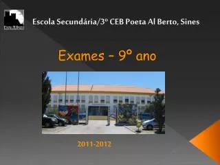 exames 9 ano