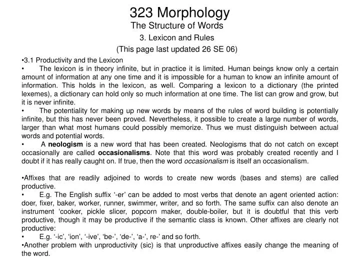 323 morphology