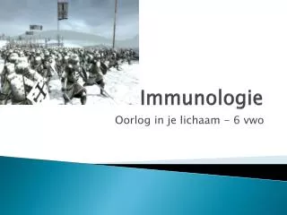 immunologie