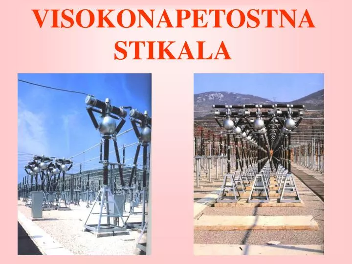 visokonapetostna stikala