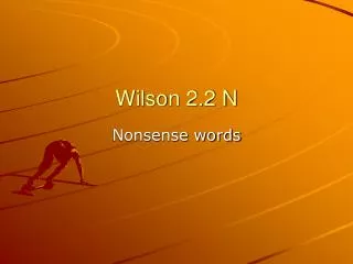 Wilson 2.2 N