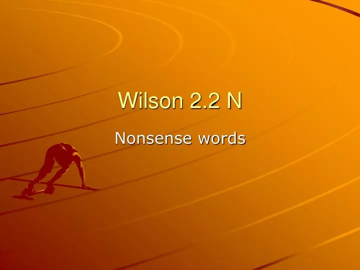 wilson 2 2 n
