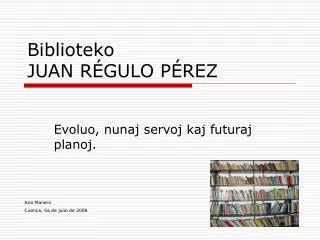 biblioteko juan r gulo p rez