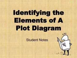 Identifying the Elements of A Plot Diagram