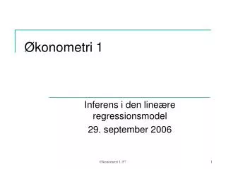 konometri 1