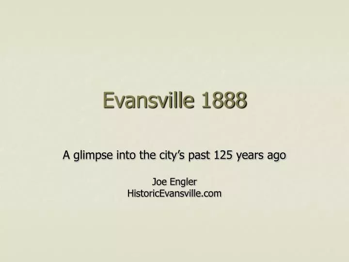 evansville 1888