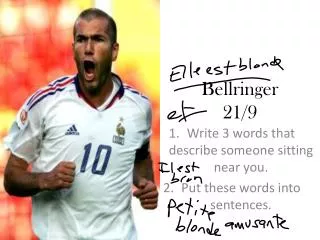 bellringer 21 9