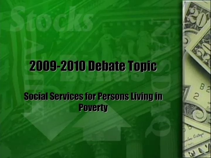 2009 2010 debate topic