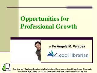 Opportunities for Professional Growth