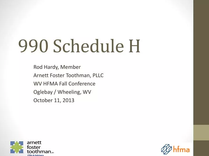 990 schedule h