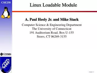 Linux Loadable Module