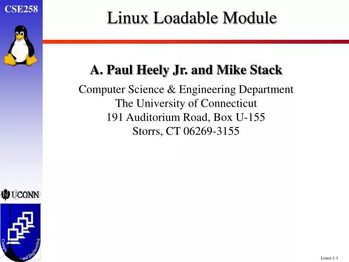 linux loadable module