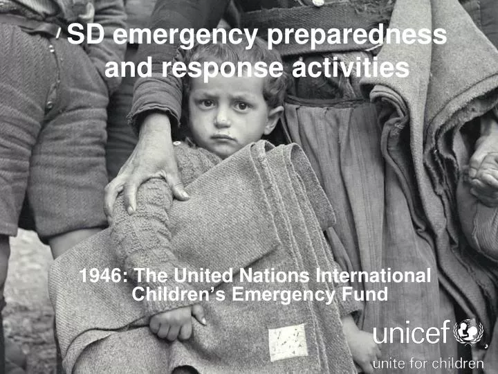 sd emergency preparedness and response activities