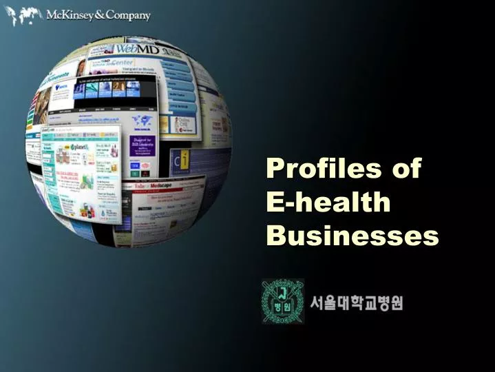profiles of e health businesses