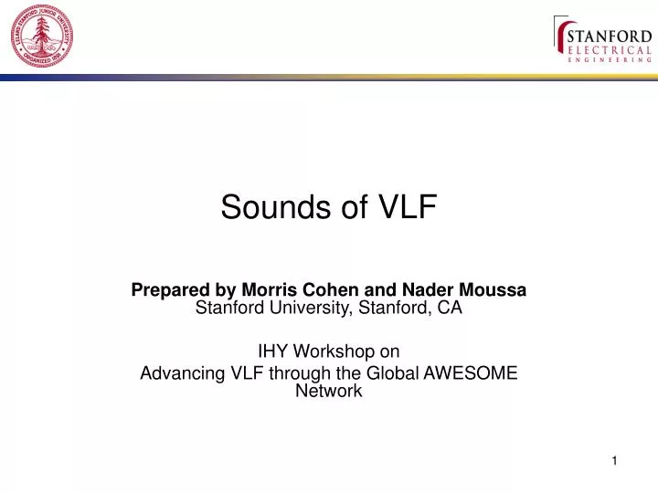 sounds of vlf