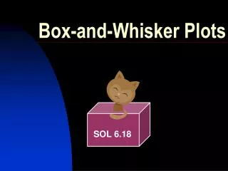 box and whisker plots