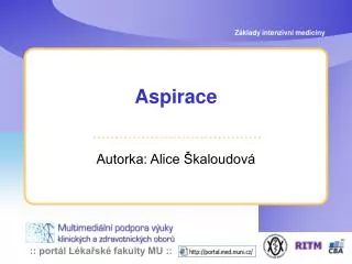 Aspirace