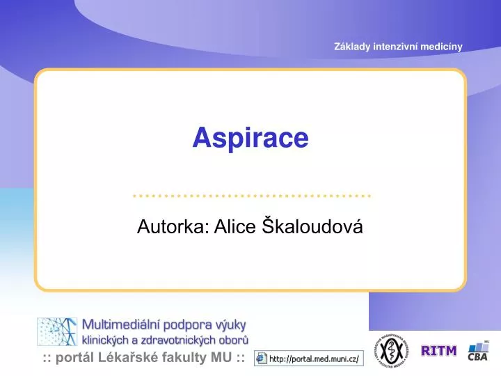 aspirace