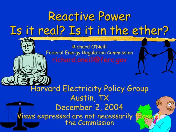 reactive power is it real is it in the ether