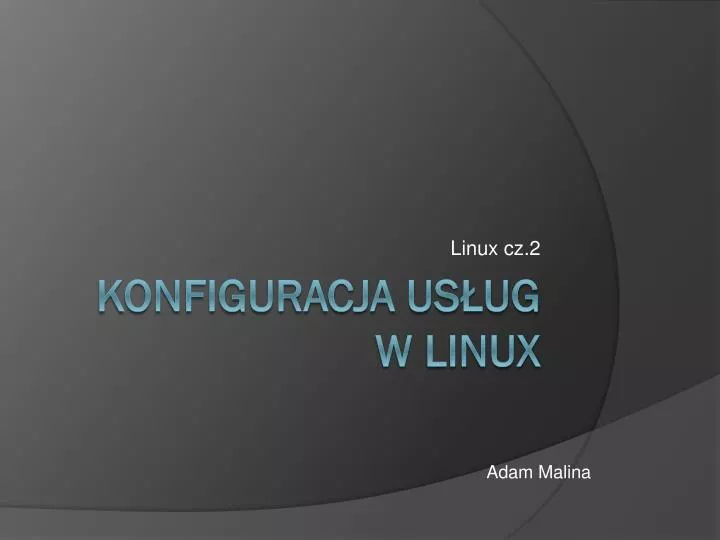 linux cz 2