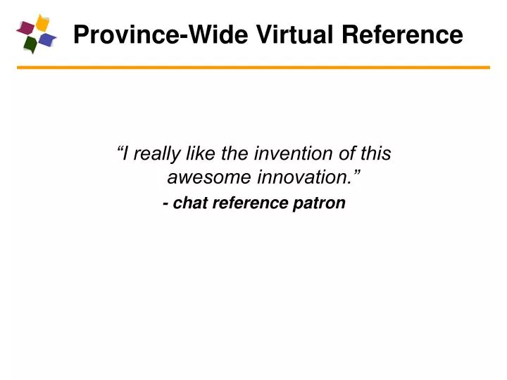 province wide virtual reference