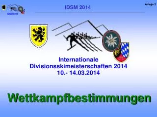 idsm 2014