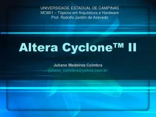 altera cyclone ii