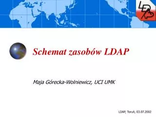 schemat zasob w ldap