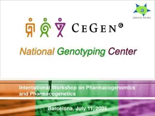 National Genotyping Center