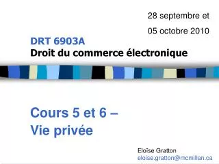drt 6903a droit du commerce lectronique