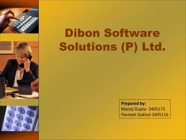 dibon software solutions p ltd