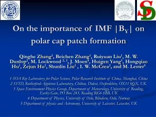 On the importance of IMF |B Y | on polar cap patch formation