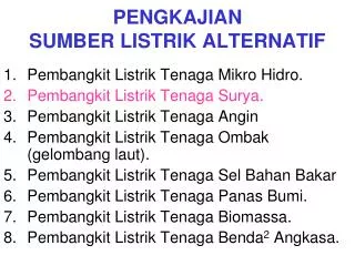 PPT - Sumber Arus Listrik PowerPoint Presentation, Free Download - ID ...