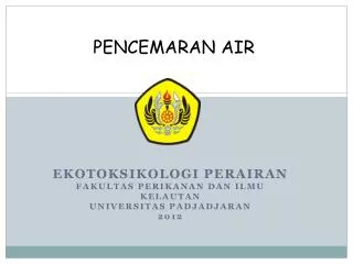 pencemaran air