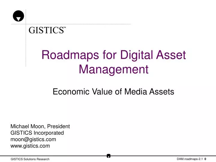roadmaps for digital asset management