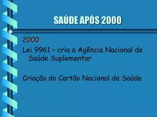 sa de ap s 2000