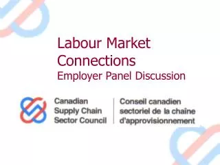 Labour Market Connections Employer Panel Discussion