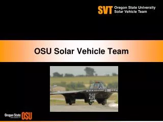 OSU Solar Vehicle Team