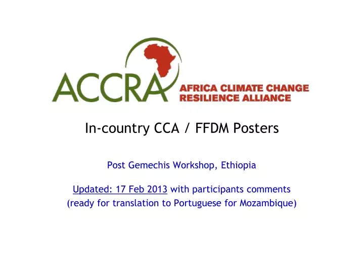 in country cca ffdm posters