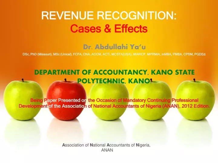 revenue recognition cases effects