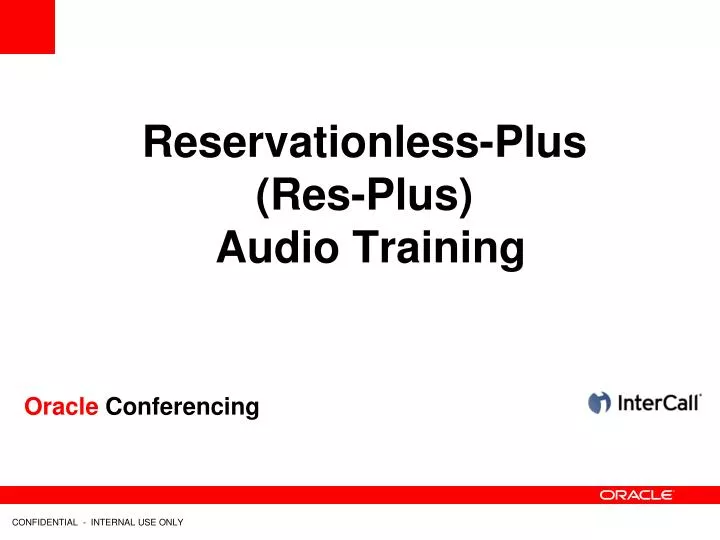 oracle conferencing