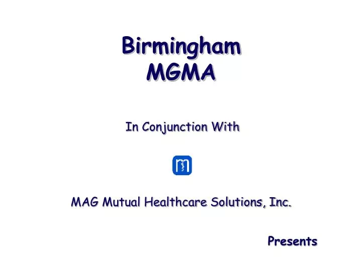 birmingham mgma