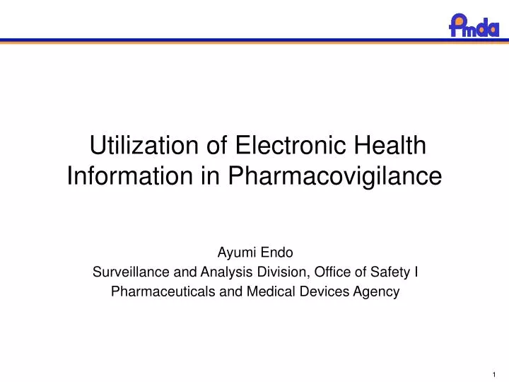 utilization of electronic health information in pharmacovigilance