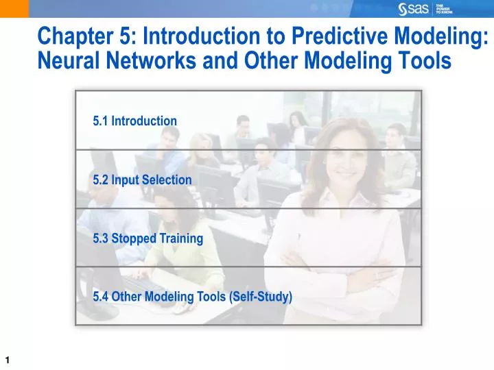 chapter 5 introduction to predictive modeling neural networks and other modeling tools