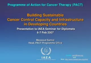 Programme of Action for Cancer Therapy (PACT)