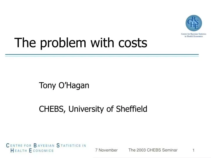 the problem with costs