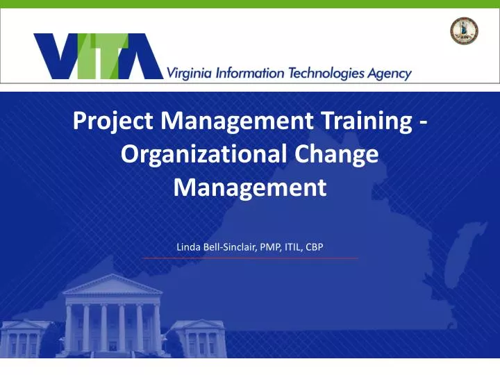 project management training organizational change management