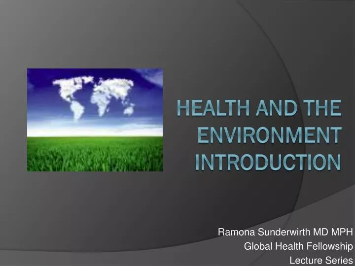 ramona sunderwirth md mph global health fellowship lecture series