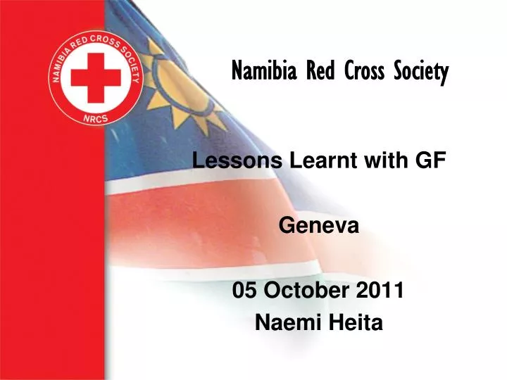 namibia red cross society